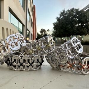 Handmade Stretchy Can Tab Bracelets